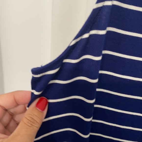 Kensie Striped Jersey Dress, NWOT - Picture 4 of 11
